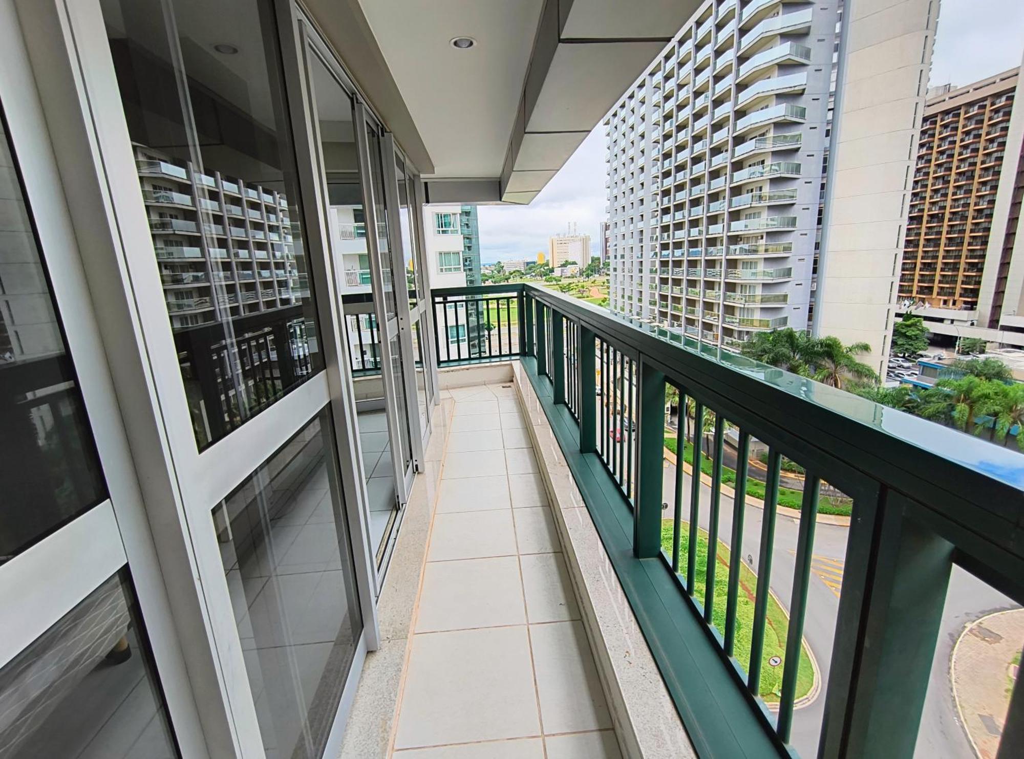 Hotel Grand Mercure Flat Particular Com Varanda, Garagem E Wi-Fi Brasília Eksteriør billede