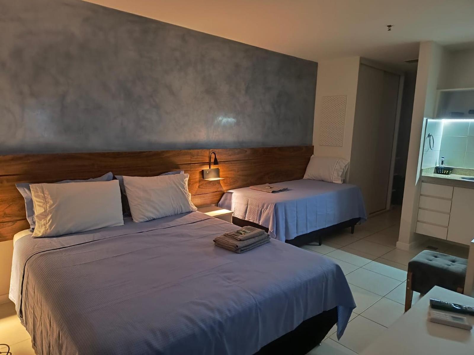 Hotel Grand Mercure Flat Particular Com Varanda, Garagem E Wi-Fi Brasília Eksteriør billede