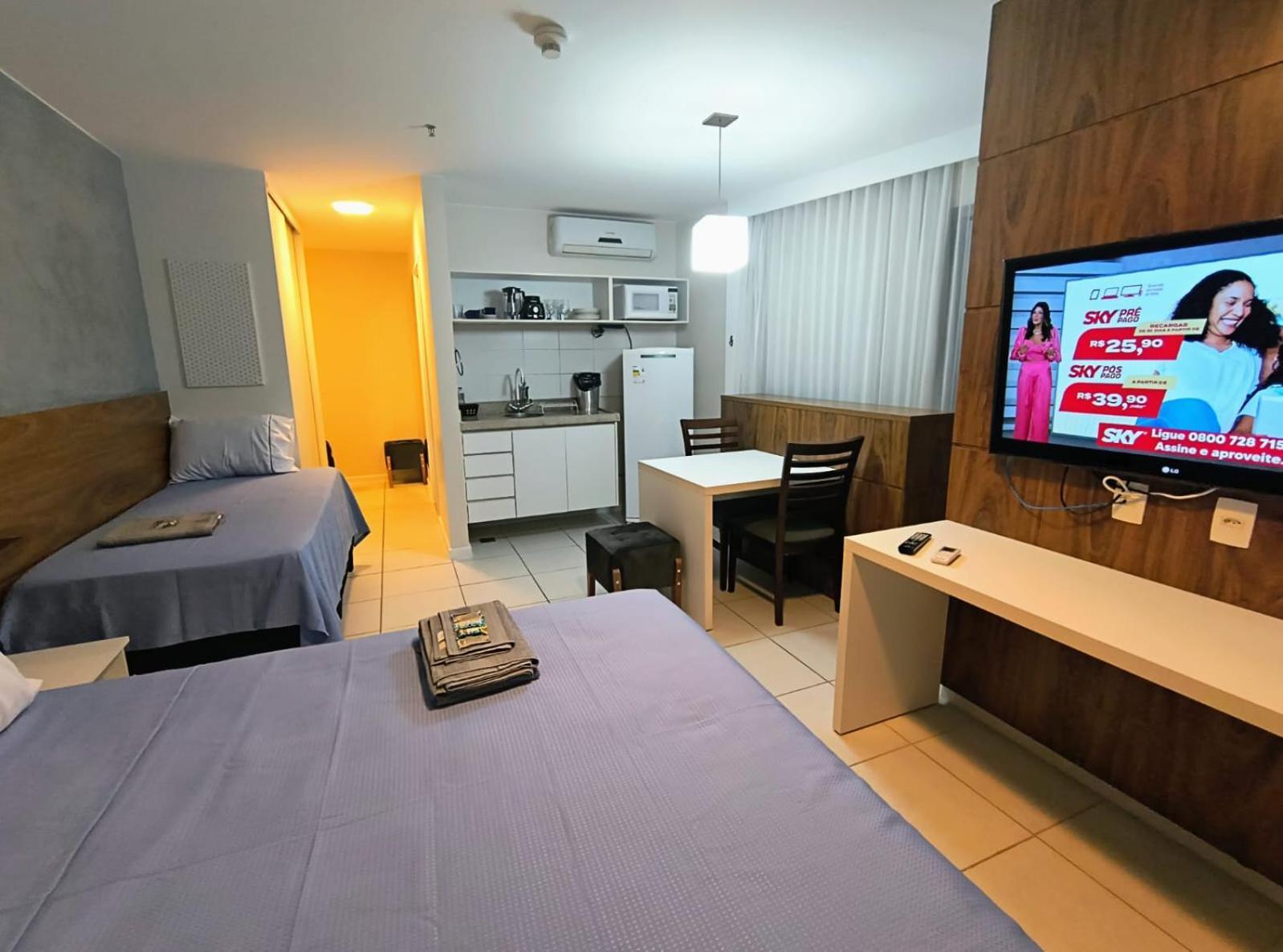 Hotel Grand Mercure Flat Particular Com Varanda, Garagem E Wi-Fi Brasília Eksteriør billede