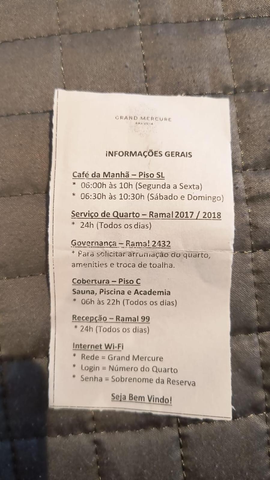 Hotel Grand Mercure Flat Particular Com Varanda, Garagem E Wi-Fi Brasília Eksteriør billede