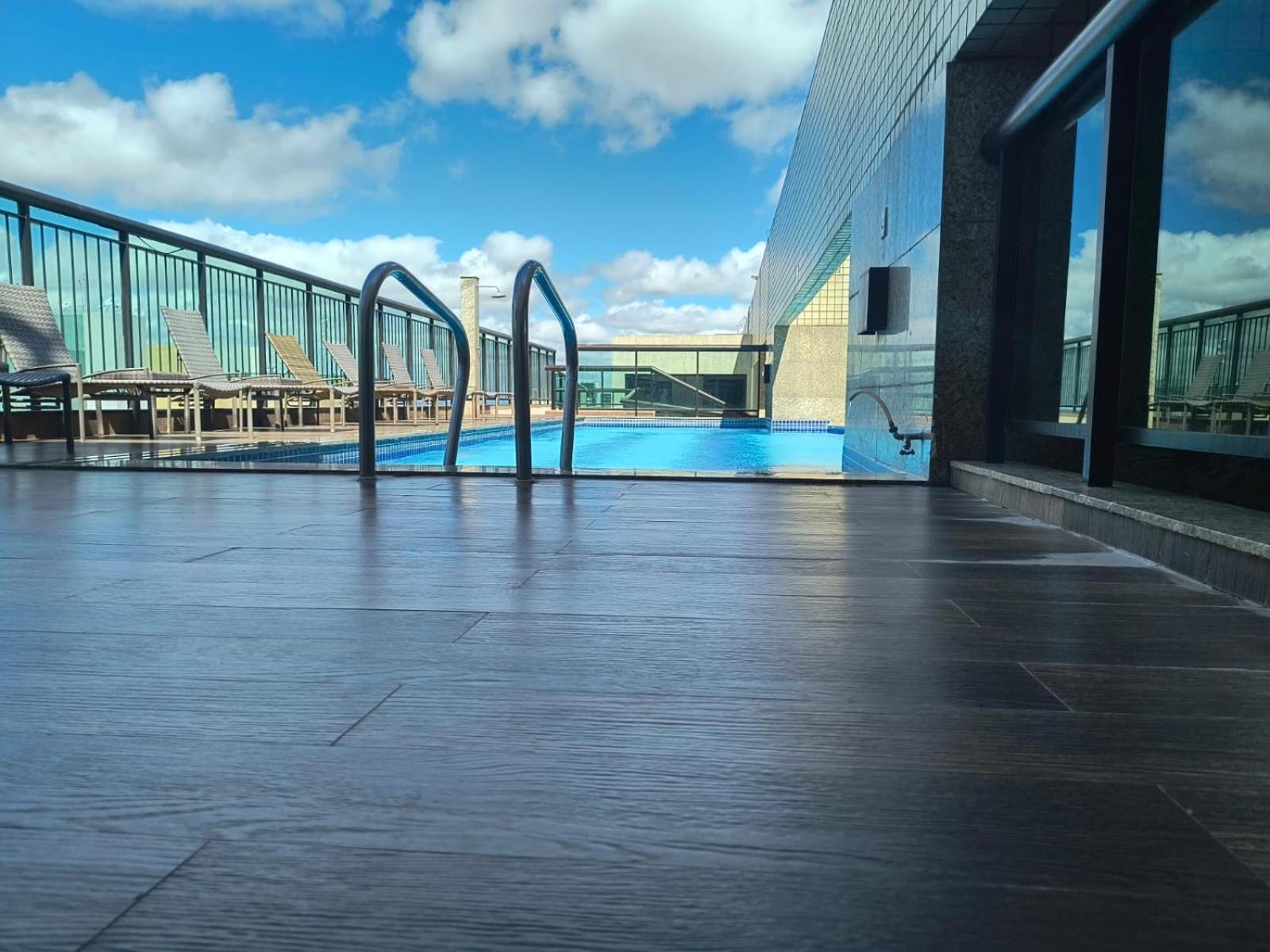 Hotel Grand Mercure Flat Particular Com Varanda, Garagem E Wi-Fi Brasília Eksteriør billede